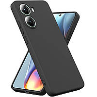 Чохол Fiji Full Soft Premium для Poco X7 Pro протиударний бампер з мікрофіброю Black
