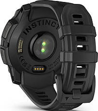 Смарт-часы Garmin Instinct 3 50mm AMOLED Black with Charcoal Band (010-03020-00/40), фото 3