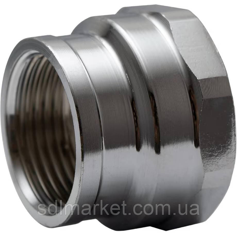 Муфта редукційна 1"х1/2" ВВ неіржавка SM531S OPTIMUM