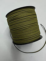 Замшевий шнур на бобіні 100 м