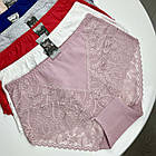 Жіночі великі бавовняні трусики #305 Biweier, фото 6