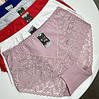Жіночі великі бавовняні трусики #305 Biweier, фото 3