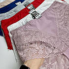 Жіночі великі бавовняні трусики #305 Biweier, фото 4