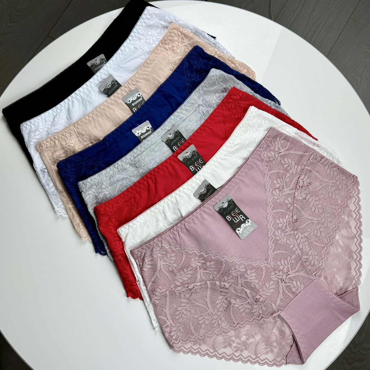 Жіночі великі бавовняні трусики #305 Biweier, фото 1