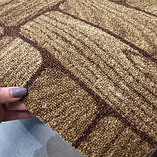 Килимове покриття ширина  4м на повстяній основі ПАРКЕТ, фото 5