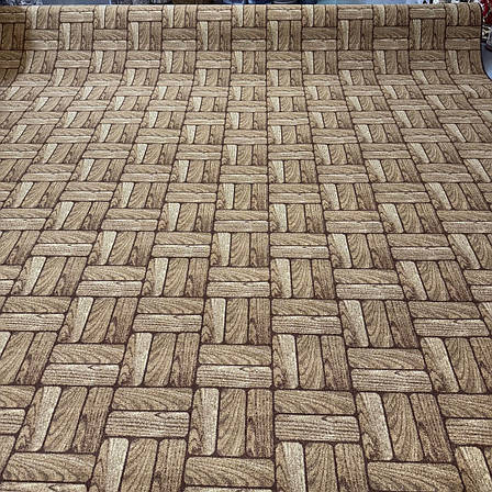 Килимове покриття ширина  4м на повстяній основі ПАРКЕТ, фото 1