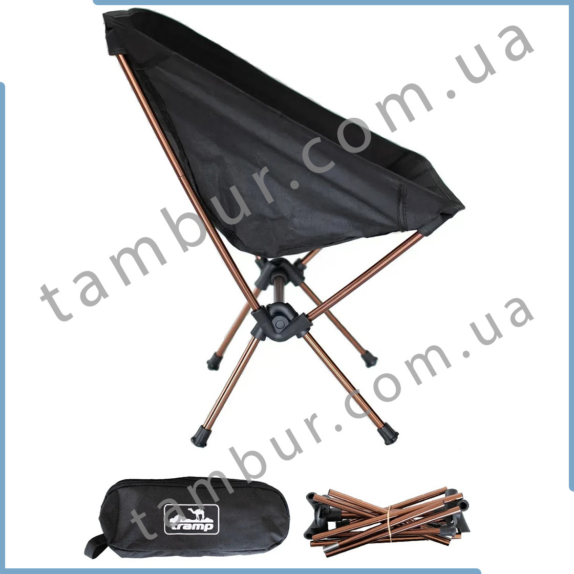 Крісло Tramp COMPACT складане 50х48х68см UTRF-060, фото 1