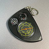 Курвиметр магнітний компас, курвіметр для карт, кишеньковий кульвиметр Hechpro (LX-2), фото 6