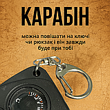 Курвиметр магнітний компас, курвіметр для карт, кишеньковий кульвиметр Hechpro (LX-2), фото 4