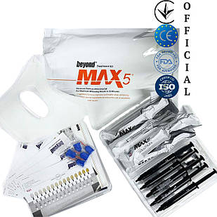 Набір гелів Beyond Max 5 для професійного відбілювання зубів