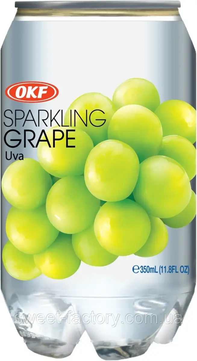Напій OKF Sparkling Grape 350ml, фото 1