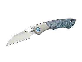 Ніж складаний Olamic Cutlery Whippersnapper Bolsterlock, Колір: Matte Blue Denim
