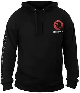 Худі чорний, трикотаж, XL INTERTOOL SP-4004 riven