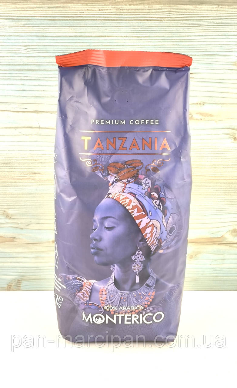 Кава в зернах Monterico Tanzania 1кг, фото 1