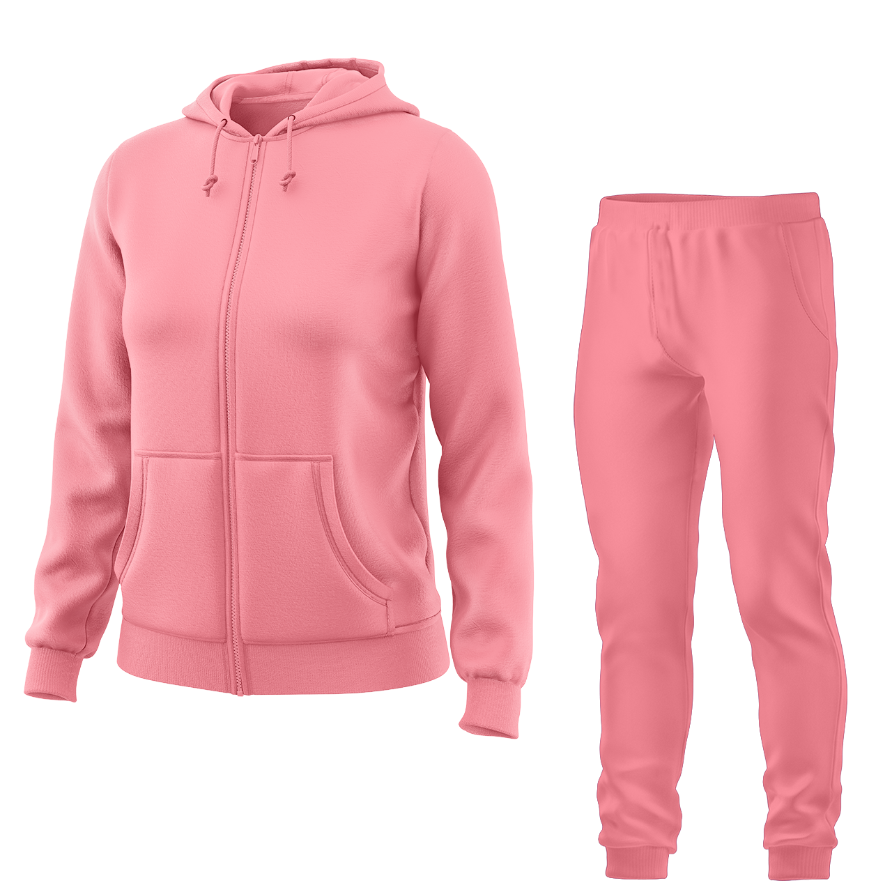 Стильний однотонний спортивний костюм для дівчинки рожевий, 3-16 років, фото 1