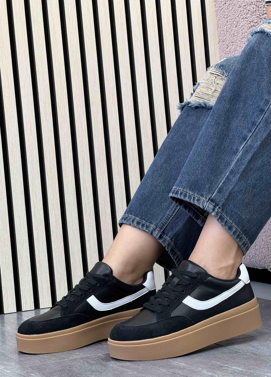 Кросівки жіночі 6 пар у ящику чорного кольору 36-41, фото 1