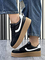 Кросівки жіночі 6 пар у ящику чорного кольору 36-41, фото 2