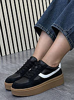 Кросівки жіночі 6 пар у ящику чорного кольору 36-41, фото 3