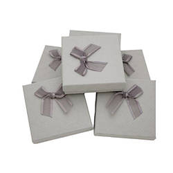 Коробка для набору Геометричні візерунки сірий