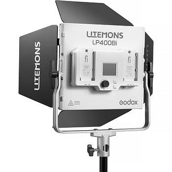36W Світлодіодна LED-панель Godox Litemons LP400 Bi-Color 23х20х7см, бі колор відео фотосвітло 2800-6500K, автономномне