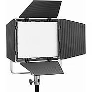 36W Світлодіодна LED-панель Godox Litemons LP400 Bi-Color 23х20х7см, бі колор відео фотосвітло 2800-6500K, автономномне, фото 7