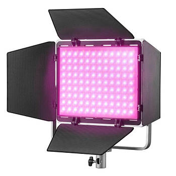 60W Світлодіодна LED-панель Godox Litemons LP600 RGB 26х20х7 см, бі колор відео фото світло 1800-10000K, автономному