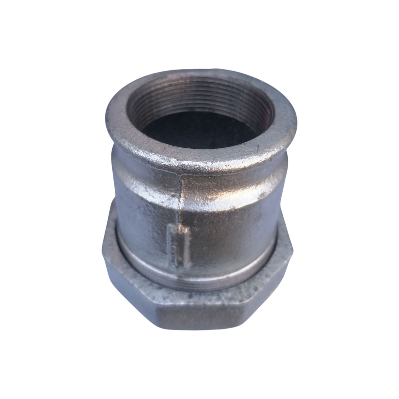 Безрізьбове зєднання чавун 2 внутрішне різьблення (по типу GEBO)