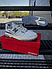 Чоловічі кросівки New Balance 550 сірі з білим кеди NB Нью Баланс 550 White Gray шкіряні для весна осінь, фото 7