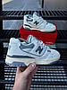 Чоловічі кросівки New Balance 550 сірі з білим кеди NB Нью Баланс 550 White Gray шкіряні для весна осінь, фото 8
