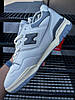 Чоловічі кросівки New Balance 550 сірі з білим кеди NB Нью Баланс 550 White Gray шкіряні для весна осінь, фото 9