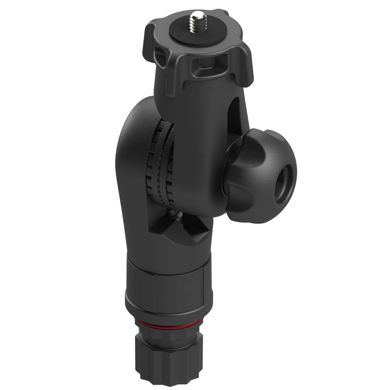 Тримач камери Борика FASTen Tp014 чорний з різьбою 1/4 для човнів і каяків 27.7°, фото 1