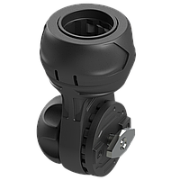 Замок для аксессуаров Борика FASTen Fs223 черно-серый с боковым Т-болтом для крепления на Т-пазах диаметром 50