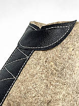 Пітник під сідло Horse Stall сірий повстяний, фото 3