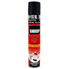 🦟 Дихлофос ВИХОР 400 мл — швидка дія проти комах, без різкого запаху, фото 1