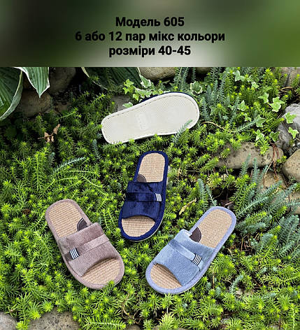 Чоловічі тапочки, фото 1