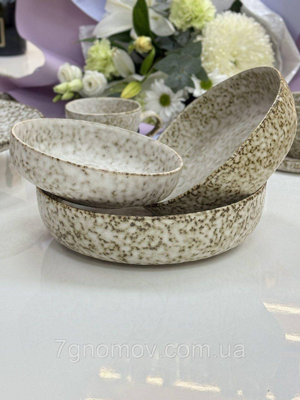 Салатник керамічний круглий Нормандія 17.5 см