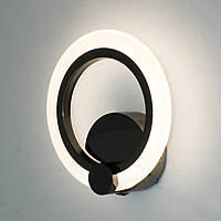 Світлодіодне акрилове бра LD3584-1 BK+CR