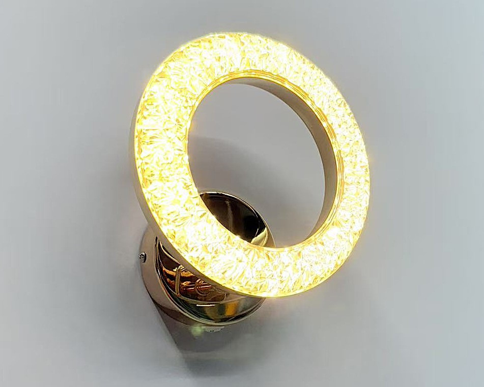 Світлодіодне бра FP 24406-1 золоте, фото 1