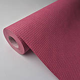 Шпалери вінілові 10.05 × 0.53 м Marburg 6475-90, рожеві для спальні, коридору, кухні, залу, фото 3