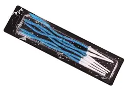 Набір свічок 6шт. 15см (синій)