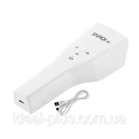 Акумуляторна міні LED лампа для нігтів Snrqi K6 9 Вт 8 діодів з сенсором і таймером, фото 1