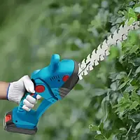 Аккумуляторные ножницы для кустов кусторез садовый 48В с 2 батареями