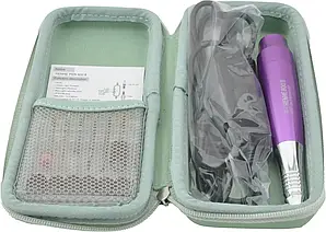 Компактний USB-фрезер для манікюру Renhe pen 800 II фіолетовий18 Вт з живленням від Power Bank