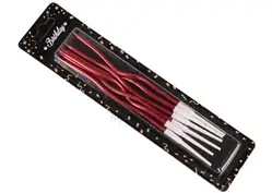 Набір свічок 6шт. 15,5см (червоний)