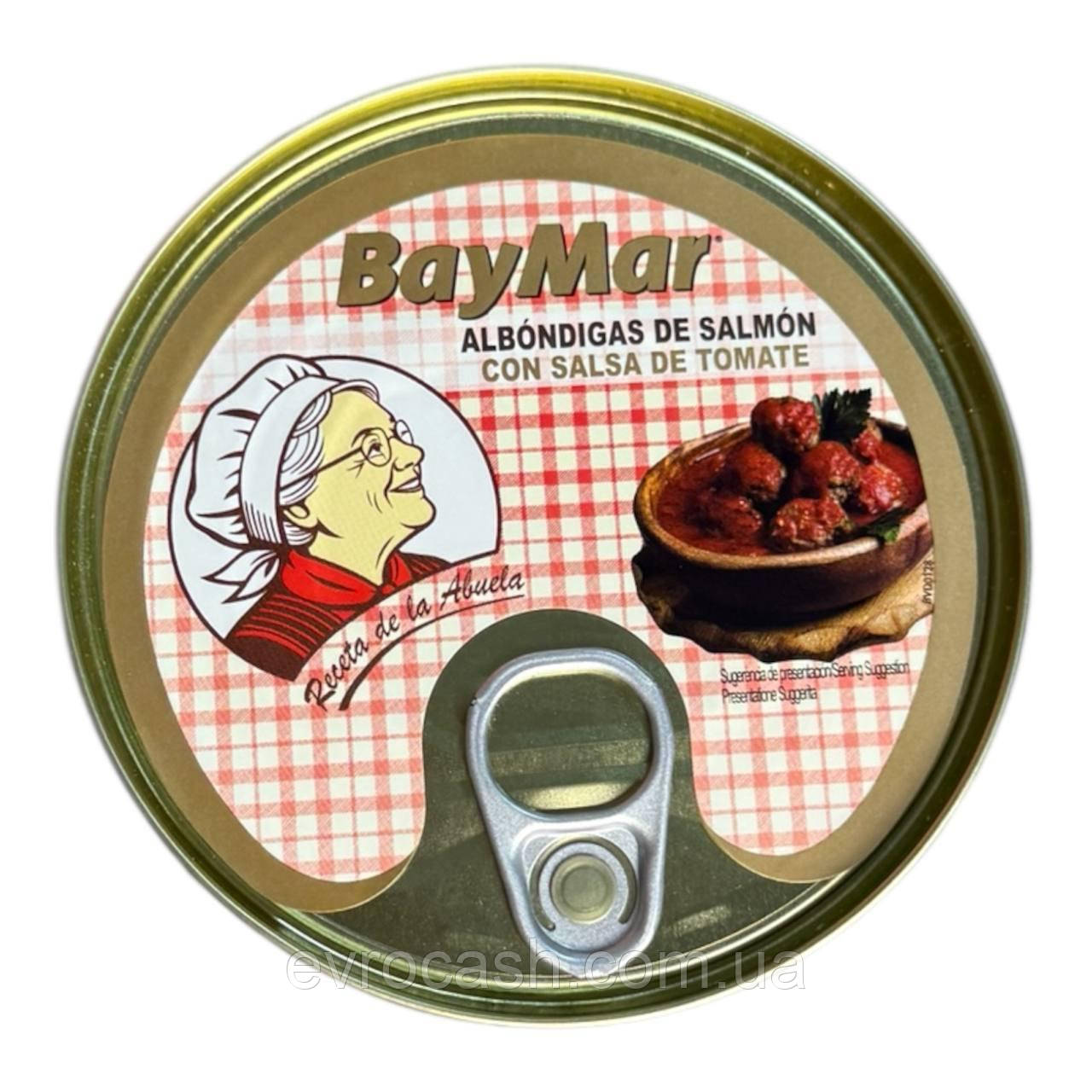 Лососеві тефтелі BayMar в томатному соусі 240 гр жб, фото 1