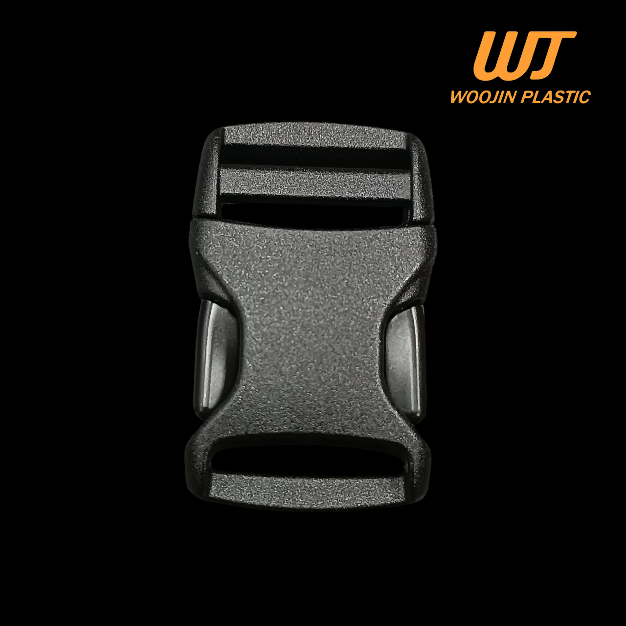 Фастекс (Пряжка) 20 мм QA Champion WJ, Woojin Plastic колір Чорний, фото 1