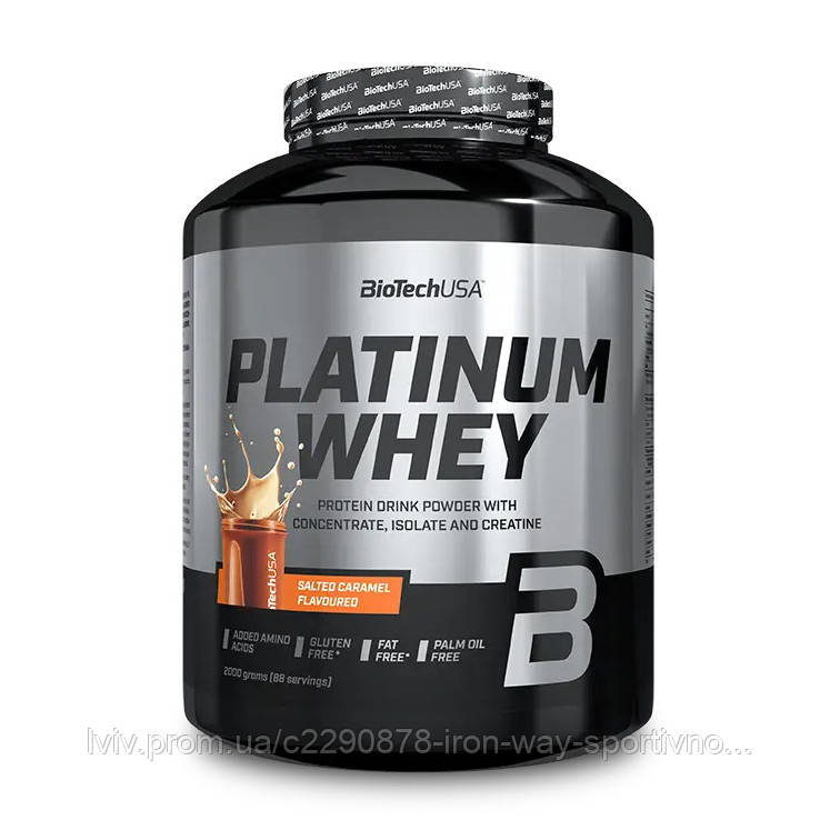BioTech Platinum Whey (2 kg, chocolate brownie fudge), фото 1