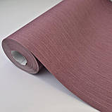 Шпалери вінілові 10.05 × 0.53 м Marburg Di Moda 54212, фіолетові рельєфні для спальні, вітальні, коридору, фото 3