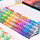 Акрилові маркери GuangNa GN-8101 48 кольорів для малювання на камені, склі, дереві, текстилі | Набір маркерів, фото 3