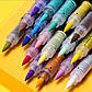 Акрилові маркери GuangNa GN-8101 48 кольорів для малювання на камені, склі, дереві, текстилі | Набір маркерів, фото 2